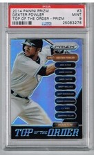 2014 Panini Prizm Dexter Fowler Top of the Order - Prizm PSA 9