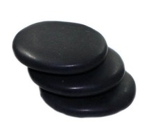 Hot Stone Set Home 3 Steine Größe M für Sie und Ihn Hotstones Massage Steine