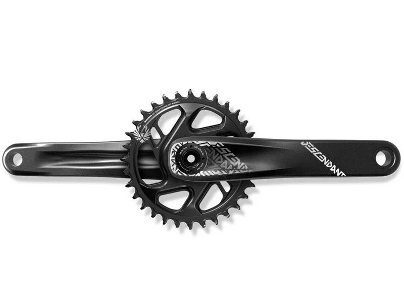 TruVativ Guarnitura Howitzer 165mm Con Anello 36t E Movimento Centrale BSA 83mm - Per Mountain Bike E Downhill