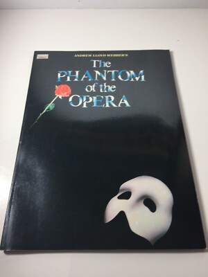 The Phantom of the Opera Andrew Lloyd Webber's Songbook Piano Vocal Photos 1987