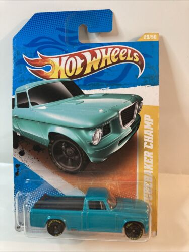 Hot Wheels 2011 New Models 29/244 '63 Studebaker Champ Truck - Picture 1 of 7