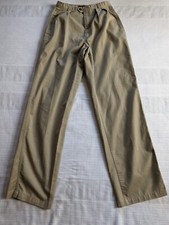 VTG Liz Claiborne Women's 8 High Waist Pleated Pants Trouser Tan 90s USA Made