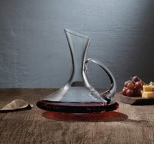 DECANTER CARAFFA VINO ROSSO 1,2L DEGUSTAZIONE SOMMELIER VETRO  CASA RISTORANTE