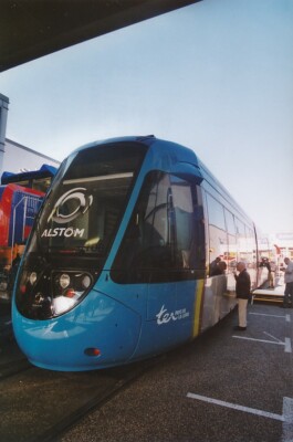 Foto Alstom Citadis Dualis Tram Ter Frankreich Innotrans 2012 10x15cm V2267j