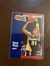 1991 Fleer Reggie Miller #226 Leauge Leaders (bk1)