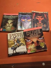 Lot of 5 Official Video Game Strategy Guide Books Various Conditions Prima