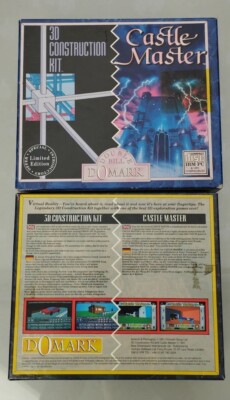 3D Construction Kit/ Castle Master LIMITED EDITION  IBM PC CD komplett
