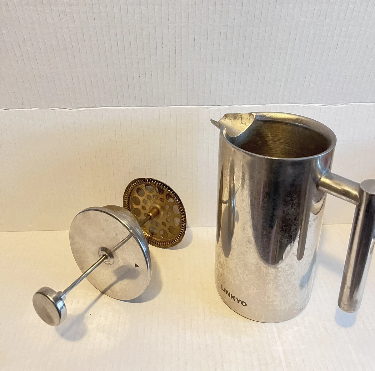 French Press Coffee Steeper Stainless Steel By Linkyo eBay