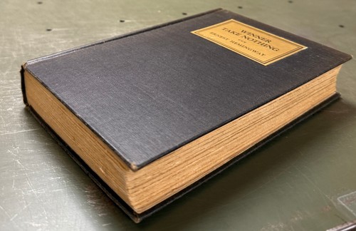 Winner Take Nothing, Hemingway 1st Printing Facsimile dust jacket 1933 - Picture 4 of 10