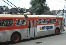 TTC Toronto Transit Commission Wester Flyer bus Kodachrome original Kodak slide