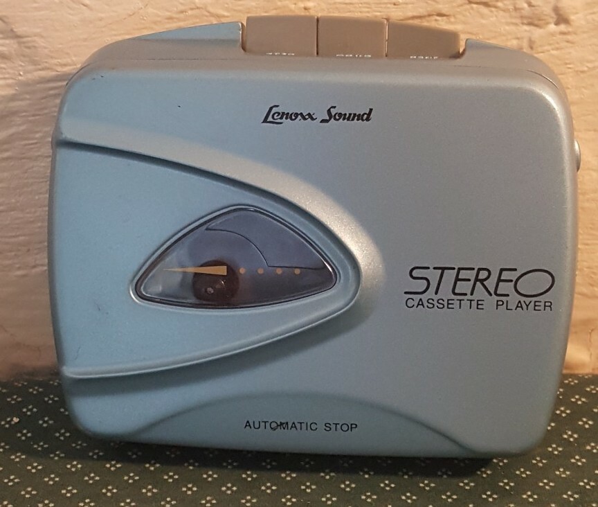 Vintage Lenoxx Sound Model 820M Stereo Cassette Player Blue | eBay 