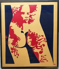 Original '71 ANDRE MARERE Tattoo Body TAHITI MODERNISM Collage - WINKLER Gallery