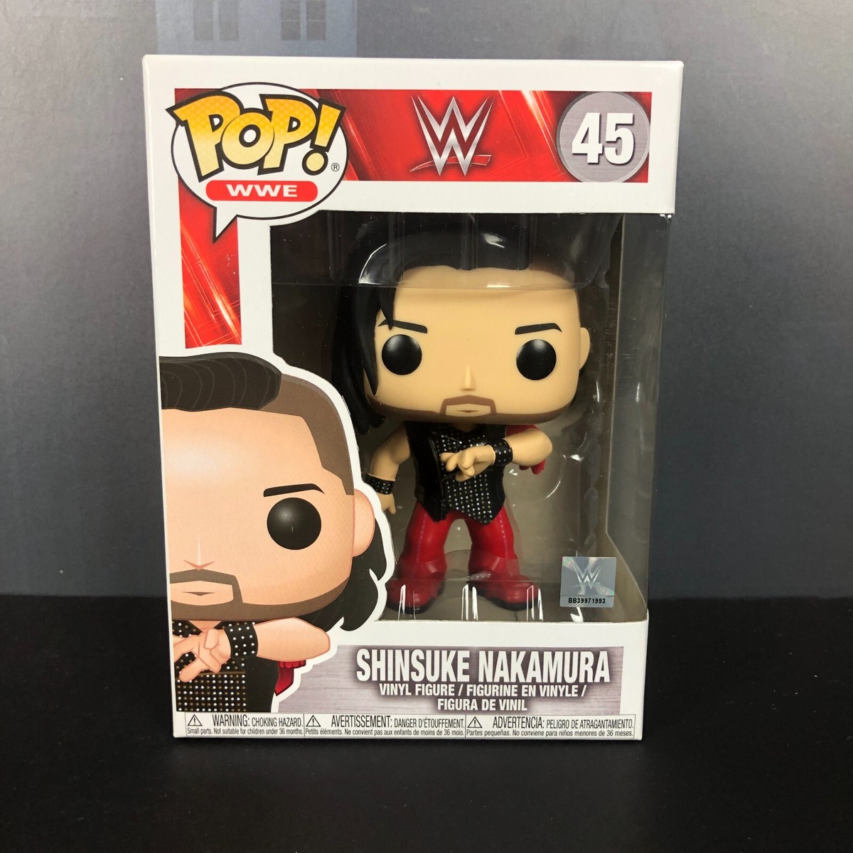 新品 Funko Pop! WWE Shinsuke Nakamura #45 ファンコ ポップ 中邑真輔