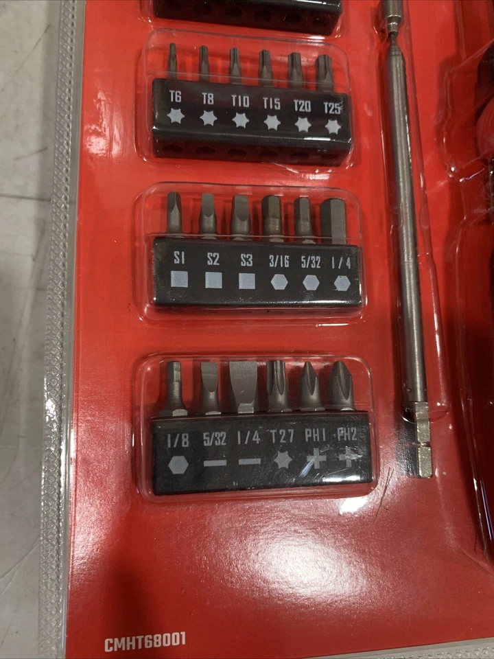 Craftsman Ratcheting Screwdriver Set 26-Piece Multi-Bit Set Tools New Compact - Image 2 of 4