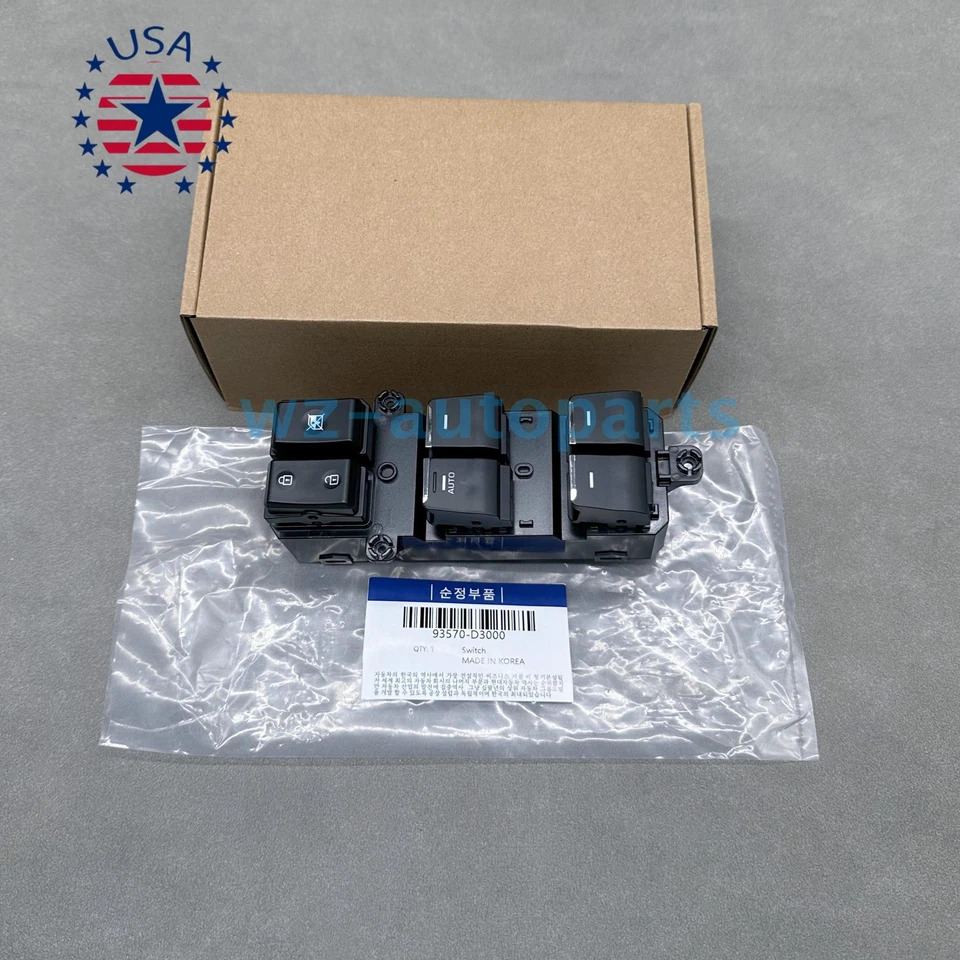 New For 2016-2018 Hyundai Tucson Car Driver Left Door Master Power Window Switch Foto 2 de 4