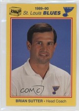 1990-91 Kodak St Louis Blues Brian Sutter 0t2