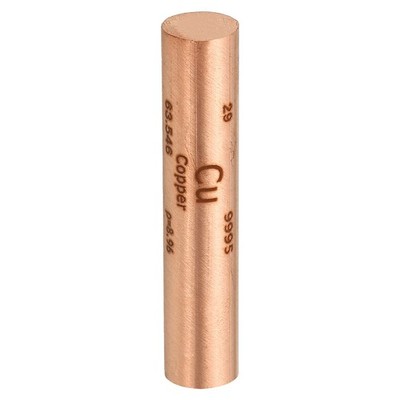 Red Copper Stick 0.4x2'' cu Density Stick High Density Element Rod