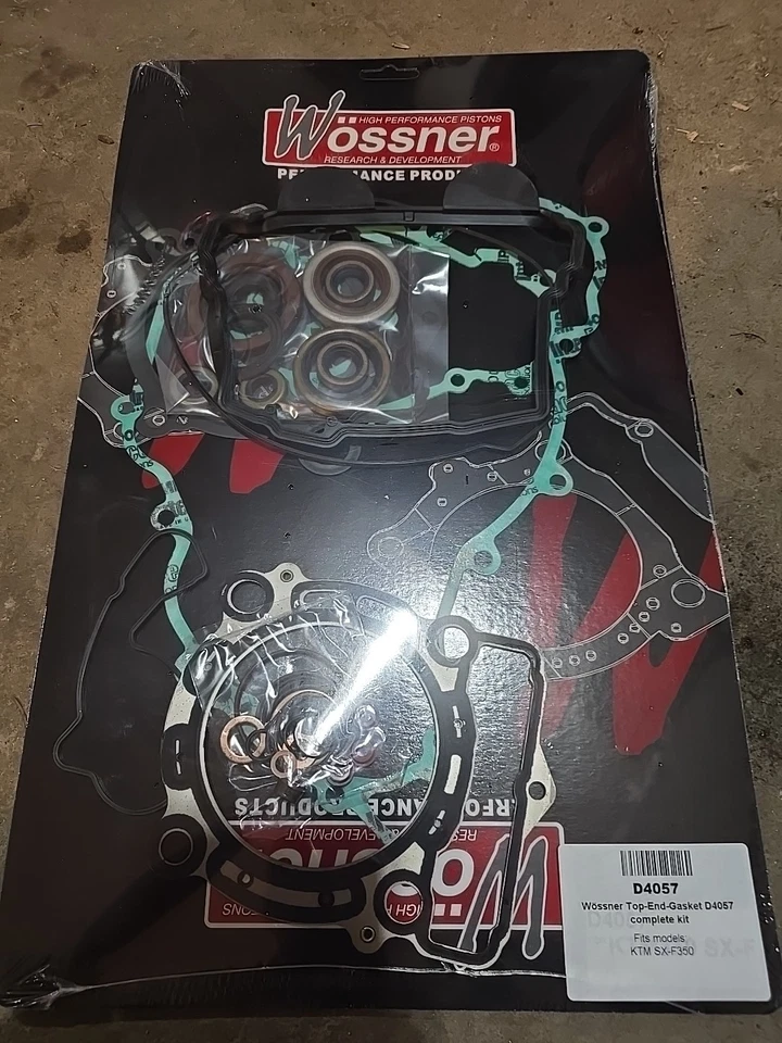 Juego completo de juntas Wossner KTM 350sxf Foto 2 de 3