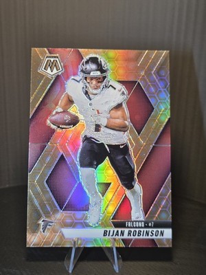 2025 Panini Mosaic Bijan Robinson Honeycomb #166 Falcons SSP
