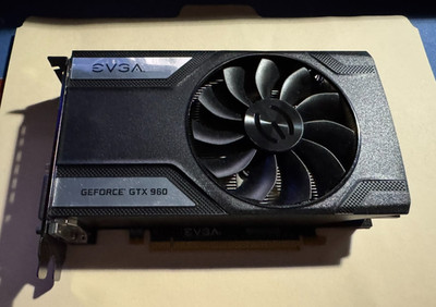 EVGA GeForce GTX960 2GB GDDR5 Graphics Video Card DVI HDMI 02G-P4-2962-KR