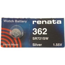 3 x Renata 362 Watch Battery 362 SR721SW