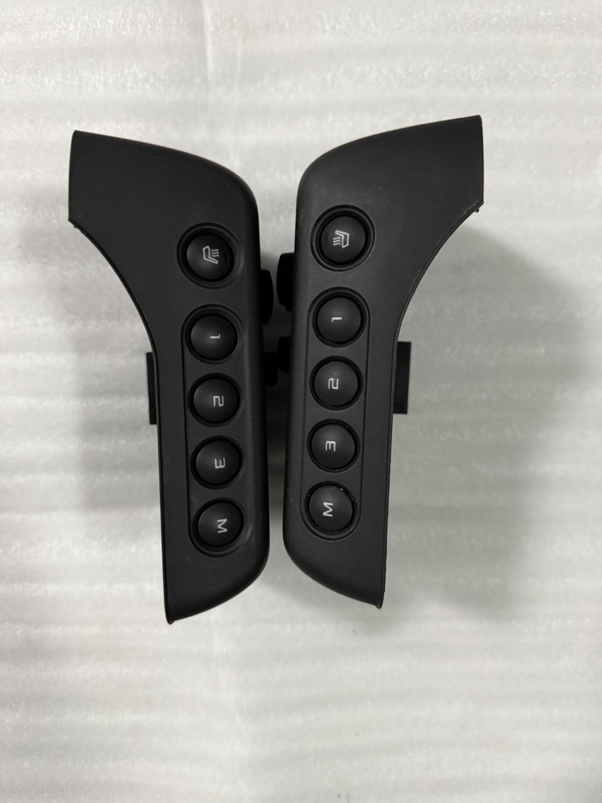 McLaren MP4-12C, LH and RH, Front Seat Switch, Used, P/N 7019-0-0892 L QX