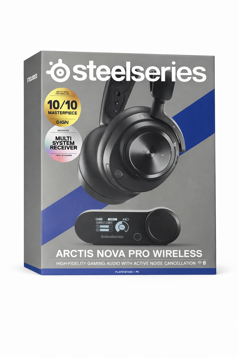 【新品・未開封】steelseries ARCTIS NOVA PRO SteelSeries Arctis Nova Pro Wireless Over-Ear Gaming Headset for