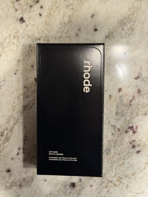 Rhode Limited Edition Lip Case Black iPhone 16 Pro Max Brand New Birthday Edit
