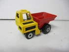 Matchbox Lesney Superfast SF26 Site Dumper- red dump, BROWN BASE, loose