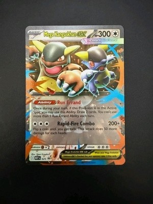    BLACK STAR PROMO #025 MEGA KANGASKHAN EX.  NM OR BETER.
