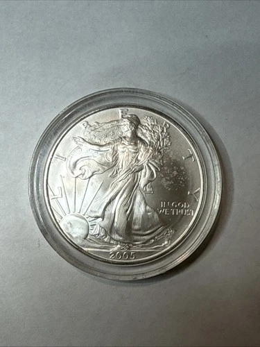 2005 Silver American Eagle Uncirculated .999 1 oz. Coin
