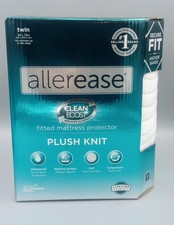 AllerEase Clean Boost Plush Knit Twin Mattres...