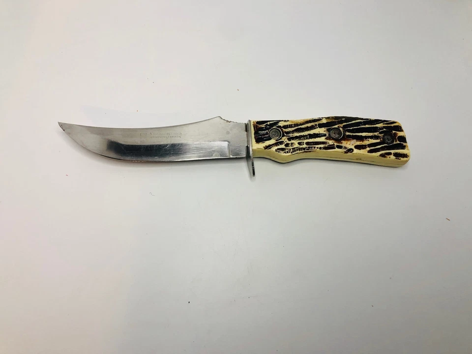 Cuchillo Bowie Tramontina Brasil raro mango de 4 pulgadas hoja de 5 pulgadas ☼ Foto 3 de 4