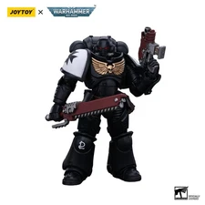 JOYTOY Warhammer 40K 1/18 Action figure Black Templars Outriders Brother Valtus