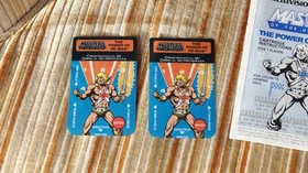 Masters of the Universe: The Power of He-Man (Intellivision) w/ Overlays Manual