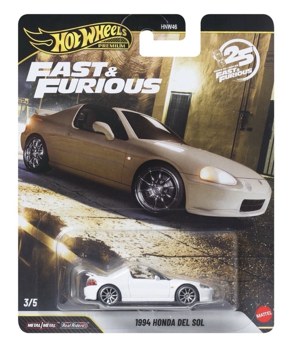 2026 Hot Wheels Fast & Furious 25th Anniversary #3 1994 Honda Del