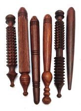 Wooden Acupressure Massager Sticks for Acupressure Points ( Pack of 6 ) US