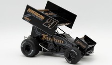 2025 TANNER HOLMES TARLTON AMERICAN ROCK AND RENT 1:18 SPRINT CAR ACME A1825005