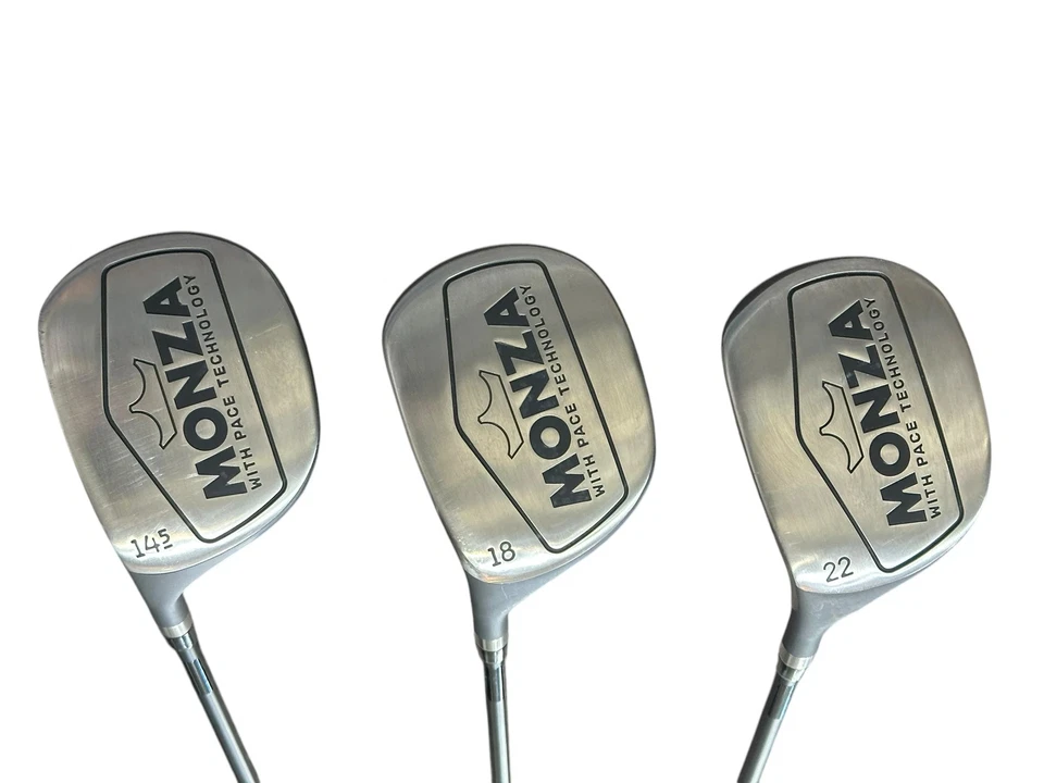 Juego de madera Monza LH 14,5° 18° 22° con varillas flexibles Monza Senior HC empuñaduras Manza Foto 2 de 4