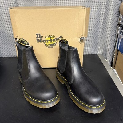 NEW Dr. Martens 2976 Snowplow WP  Chelsea Boots Black Womens US 9 EU 41 NIB