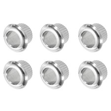 Guitar Tuner Conversion Bushings Adapter Ferrule Conversion Zinc Alloy Silver