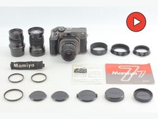 [NEUF avec capot] Appareil photo argentique Mamiya 7 6x7 MF + Objectif N...