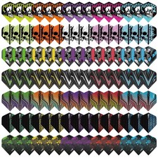 CyeeLife Standard Dart Flights 35 Sets 105 Pcs Durable PET Standard, 105pcs
