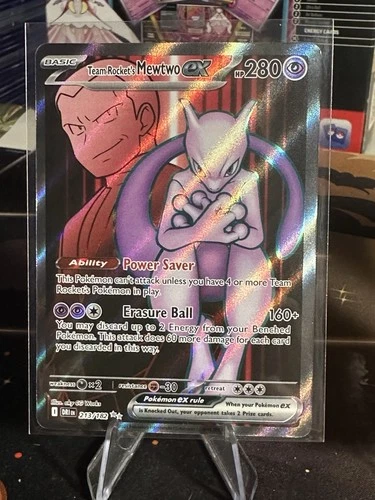 Pokémon TCG Team Rockets Mewtwo EX 213/182 Ultra Rare Destined Rivals