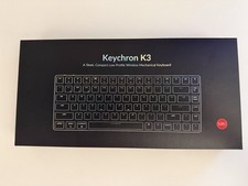 Keychron K3 Ultra-Slim Wireless Mechanical Keyboard Red Switch, White Backlight