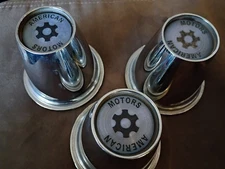 Original Wheel Center Cap Set Of 3 OE  1970 AMC Rebel Machine Chrome