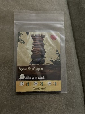 Flock Together: Bagworm Moth Caterpillar Promo Card (Dice Tower 2025)