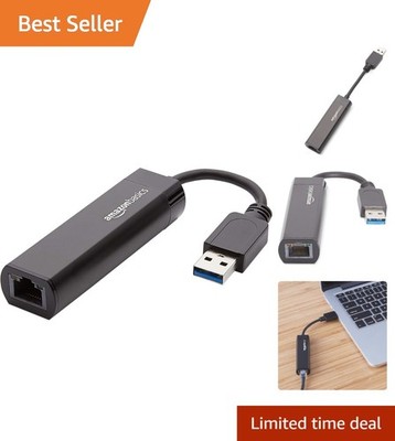 USB 3.0 Ethernet Adapter with Gigabit Speed for Windows Mac