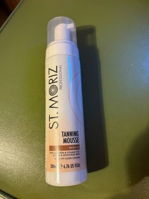 St. Moriz Professional Tanning Mousse Medium 6.76 US Fl Oz NEW SEALED