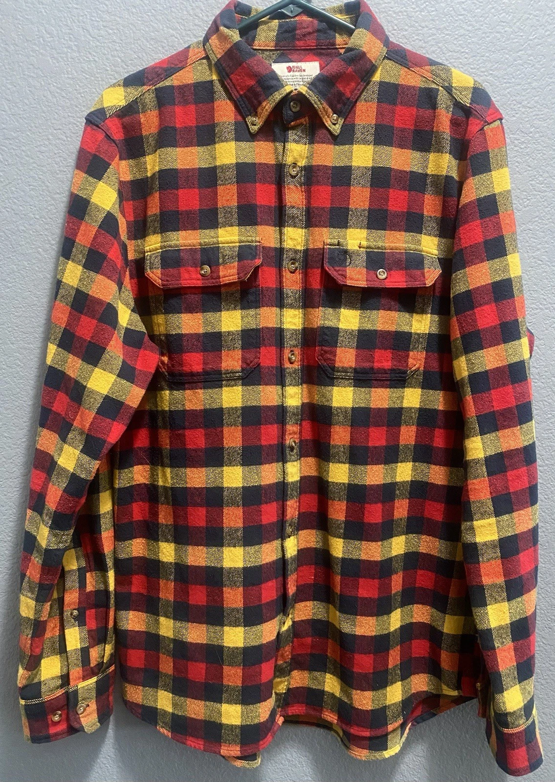 Fjallraven Flannel Shirt Mens XLarge Red Skog Slim Fit Long Sleeve Outdoor
Opens in a new window or